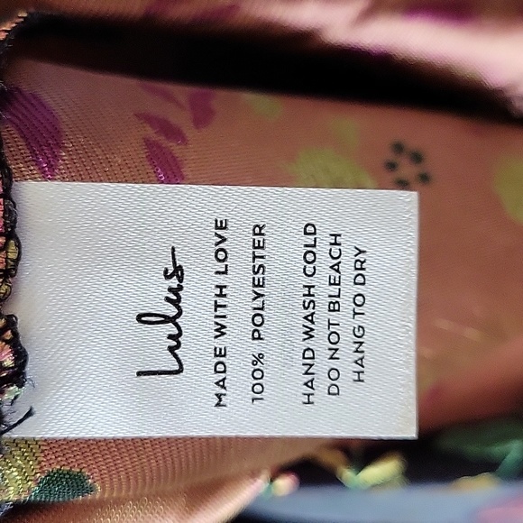 Lulus Make a Move Black Satin Floral Jacquard Strapless Midi Dress Size M - Picture 8 of 10